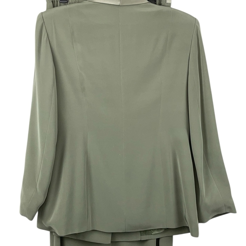 Sioni two piece green skirt suite / vintage? Size 14 GUC - Picture 8 of 12